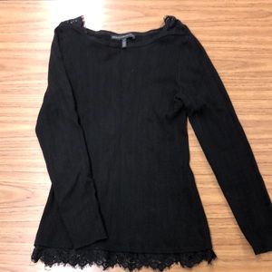 White House Black Market ribbed sweater